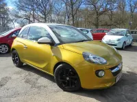 Used Vauxhall Adam Jam 2015 Yellow Hatchback
