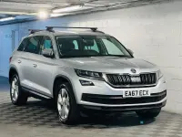 Used Skoda Kodiaq SE L 150 HP (110 kW) 2017 Silver SUV