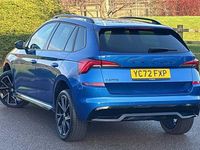 Used Skoda Kamiq Monte Carlo 147 HP (108 kW) 2022 Race blue metallic SUV