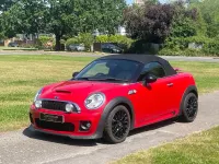 Used Mini Cooper S Roadster 184 HP (135 kW) 2014 Red Cabriolet