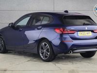 Used BMW 120 Sport Line 187 HP (137 kW) 2020 Blue Hatchback