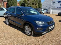 Used Seat Ateca XCELLENCE 150 HP (110 kW) 2017 Blue SUV