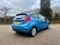 Used Ford Fiesta 82 HP (60 kW) 2010 Blue Hatchback