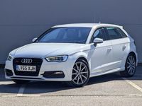Used Audi A3 Sportback S-Line 184 HP (135 kW) 2016 White Hatchback