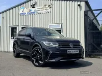 Used VW Tiguan Allspace R-line 150 HP (110 kW) 2022 Black SUV