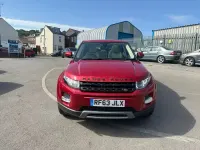 Used Land Rover Range Rover evoque Prestige 150 HP (110 kW) 2014 Red SUV