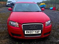 Used Audi A3 105 HP (77 kW) 2007 Red Hatchback
