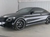 Used Mercedes C220 AMG line 170 HP (125 kW) 2017 Black Coupe