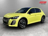 Used Peugeot e-208 GT 114 kW (156 HP) 2025 Yellow Hatchback