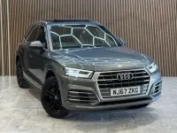Usado Audi Q5 S-Line 190 HP (139 kW) 2017 Cinzento SUV