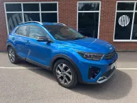 Used Kia Stonic GT-Line 118 HP (86 kW) 2022 Blue SUV