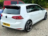 Used VW Golf VII GTD 184 HP (135 kW) 2016 White Hatchback