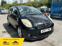 Used Toyota Yaris 85 HP (62 kW) 2007 Black Hatchback