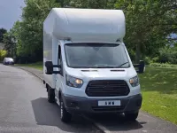 Used Ford Transit 170 HP (125 kW) 2017 White Cabriolet