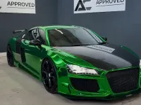 Begagnad Audi R8 Coupé Performance 2008 Grön Sportkupé