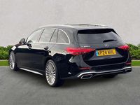 Used Mercedes C300e AMG Line Premium 2024 Black Estate