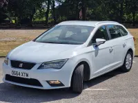 Used Seat Leon SE 105 HP (77 kW) 2014 White Estate
