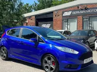 Used Ford Fiesta ST 182 HP (133 kW) 2017 Blue Hatchback