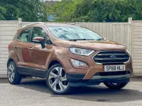 Used Ford Ecosport Titanium 125 HP (91 kW) 2018 Brown SUV