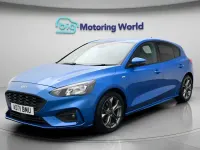 Used Ford Focus ST-Line 125 HP (91 kW) 2021 Blue Hatchback