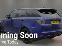 Second-hand Land Rover Range Rover Sport SVR 575 CP (422 kW) 2018 Albastru SUV