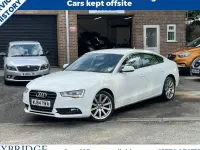 Usado Audi A5 Sportback Design 136 HP (100 kW) 2014 Branco Citadino