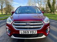 Used Ford Kuga Titanium 150 HP (110 kW) 2019 Red SUV