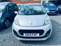 Used Peugeot 107 Active 68 HP (50 kW) 2013 Silver Hatchback