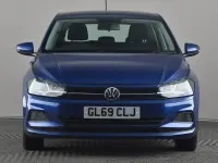 Usado VW Polo SE 95 HP (69 kW) 2019 Azul Citadino