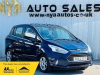 Used Ford B-MAX Zetec 105 HP (77 kW) 2012 Blue MPV