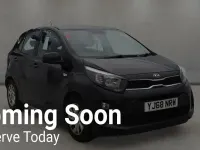 Used Kia Picanto 66 HP (48 kW) 2018 Black Hatchback