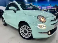 Used Fiat 500 Lounge 69 HP (50 kW) 2017 Green Hatchback
