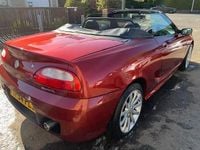 Usado MG TF 135 HP (99 kW) 2005 Vermelho Cabrios