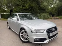 Used Audi A4 S-Line 170 HP (125 kW) 2014 Silver Sedan