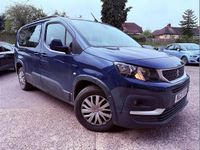 Used Peugeot Rifter Active 101 HP (74 kW) 2021 Blue MPV