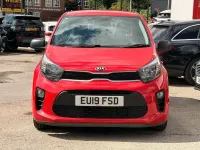 Used Kia Picanto 66 HP (48 kW) 2019 Red Hatchback
