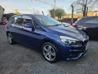 Begagnad BMW 218 Sport Line 2017 Blå Halvkombi