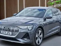 Usado Audi e-tron S-Line 300 kW (408 HP) 2021 Cinzento SUV