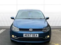 Used VW Polo Edition 90 HP (66 kW) 2017 Blue Hatchback