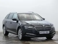 Used Skoda Superb SE L 160 HP (117 kW) 2023 Black magic pearl effect Estate