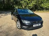 Used Seat Leon FR 2015 Black Estate