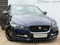 Used Jaguar XE R-Sport 180 HP (132 kW) 2017 Blue Sedan