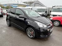 Begagnad Hyundai i10 GO! 66 HK (48 kW) 2018 Svart Halvkombi