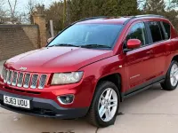 Used Jeep Compass Limited 172 HP (126 kW) 2013 Red SUV