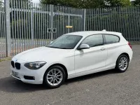 Used BMW 114 Performance 102 HP (75 kW) 2014 White Hatchback