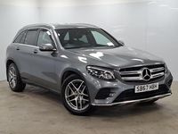 Used Mercedes GLC220 AMG line 170 HP (125 kW) 2017 Grey SUV