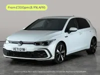 Used VW Golf VII GTD 200 HP (147 kW) 2021 White Hatchback