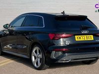 Used Audi A3 S-Line 150 HP (110 kW) 2022 Black Sedan