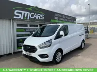 Used Ford Transit Custom Limited 130 HP (95 kW) 2018 White Van