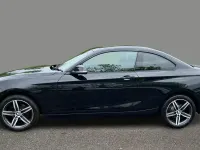 Used BMW 218 Sport Line 136 HP (100 kW) 2016 Black Coupe